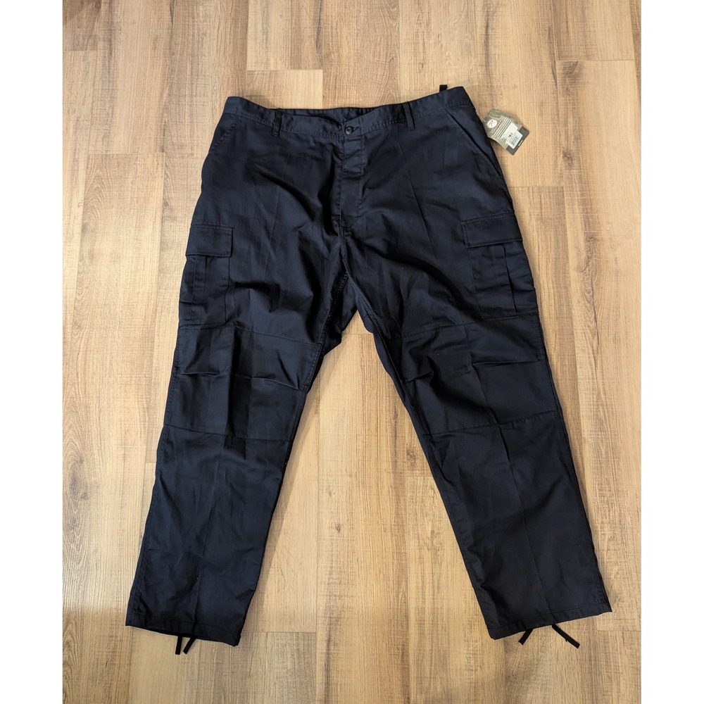 Rothco BDU Cargo Pants 3XL Regular Midnight Navy Blue Tactical Military NWT